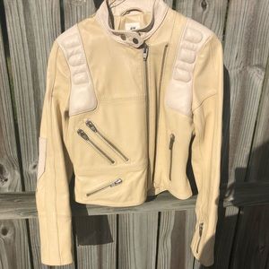 H&M STUDIO LEATHER JACKETS . Size 2 . New